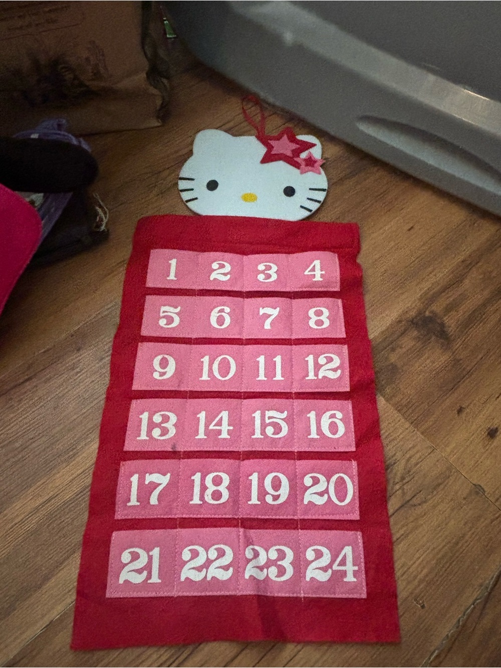 Hello kitty 2014 advent calendar